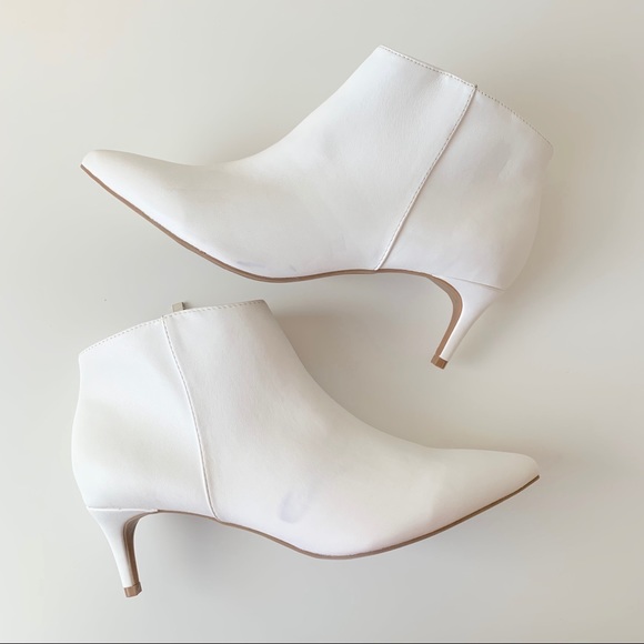 a new day white booties